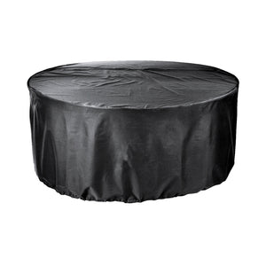 Cozy Bay® EZBreathe 4-6 Seat Round Patio Set Cover in Black