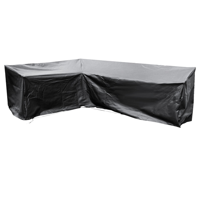 Cozy Bay® EZBreathe Large Left L Shape Sofa Cover in Black